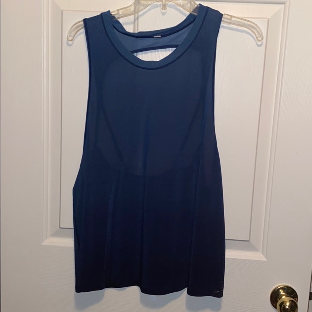 Lululemon teal tank top